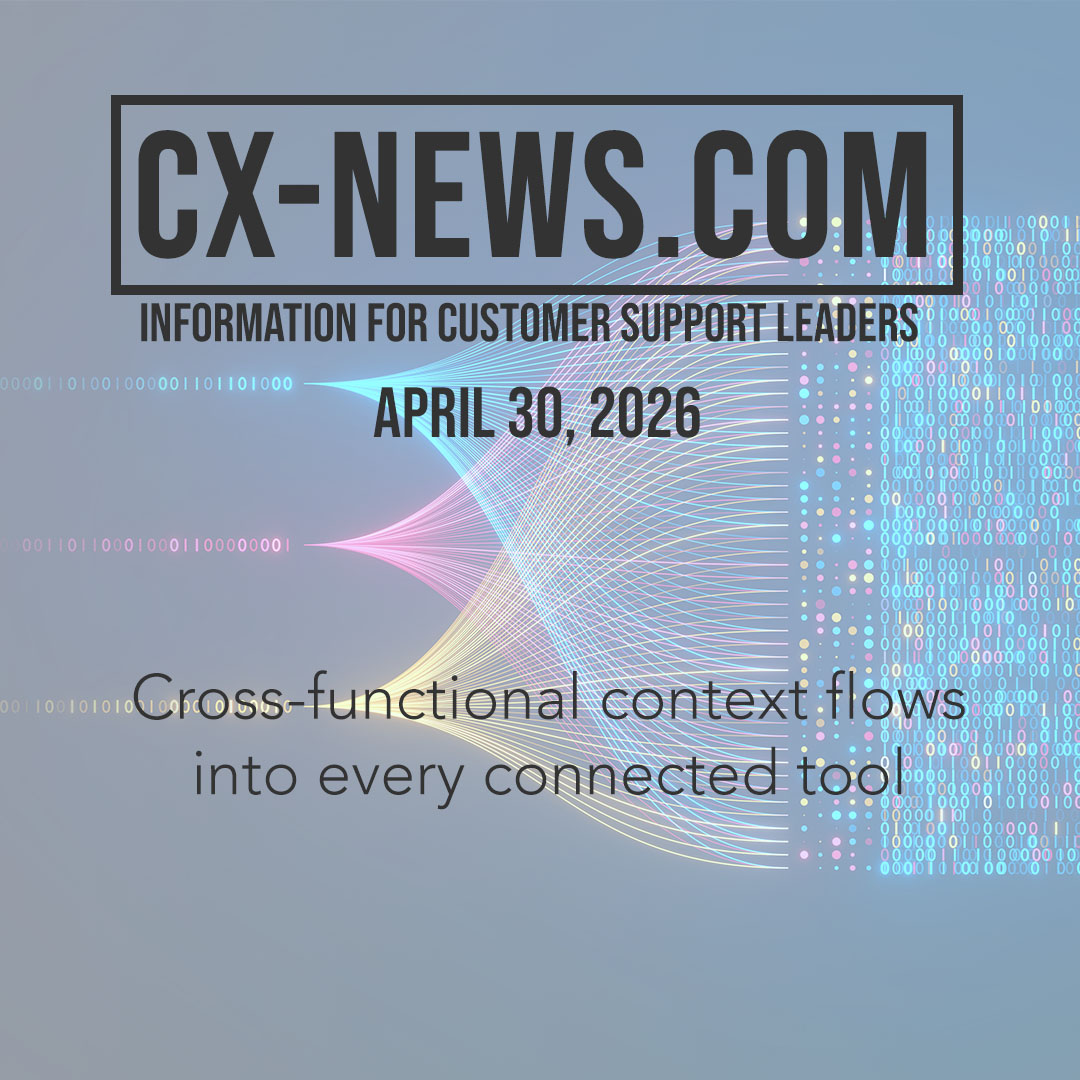 CX-News: April 30 – Bi-Directional Customer Signals Are Changing CX