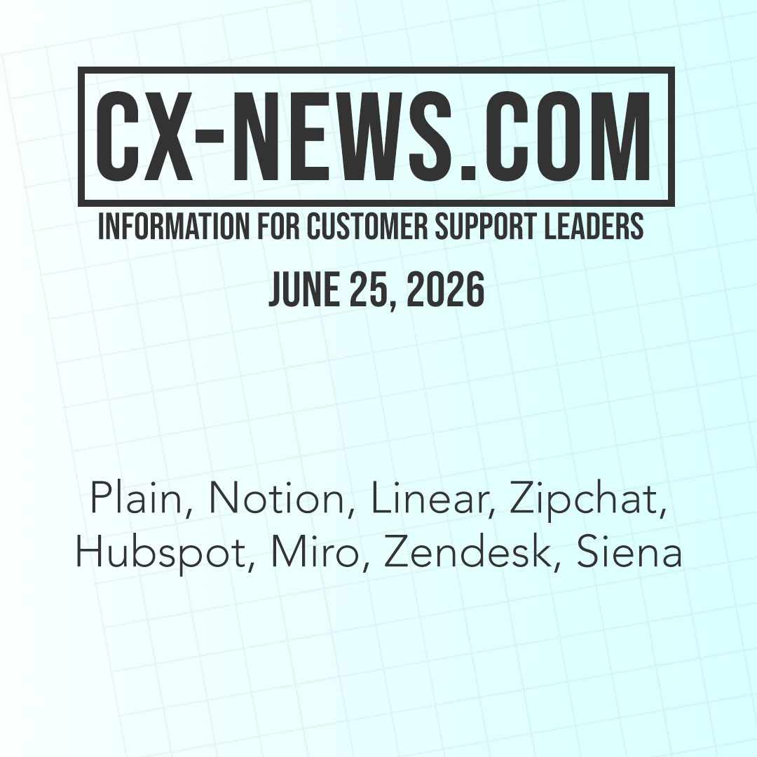 CX-News – June 25, 2026: AI Agent behavior, knowledge management, scheduling